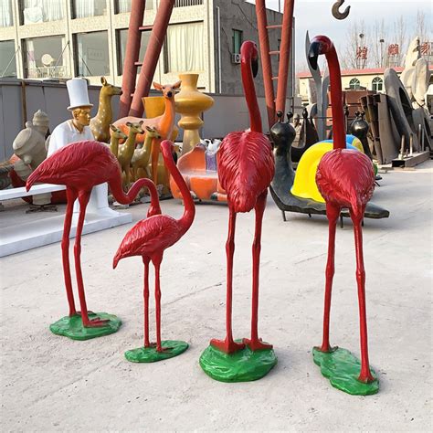 青海火烈鸟玻璃钢雕塑生产厂家