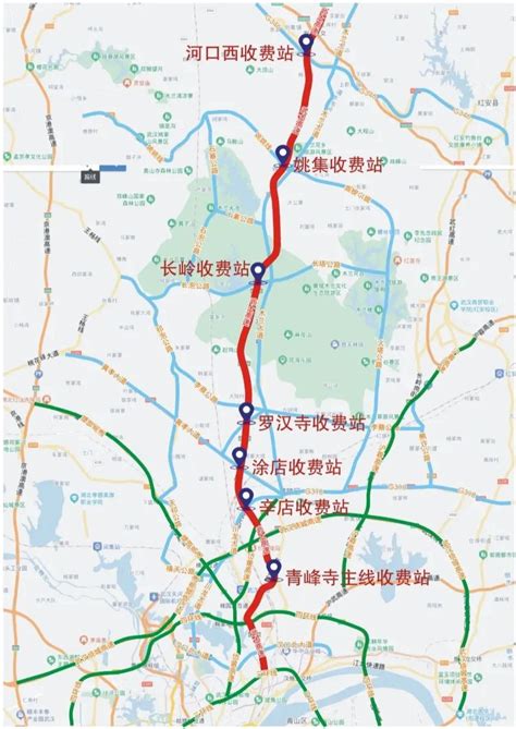 黄陂高速免费路段增加 武汉岱黄高速免费路段时间